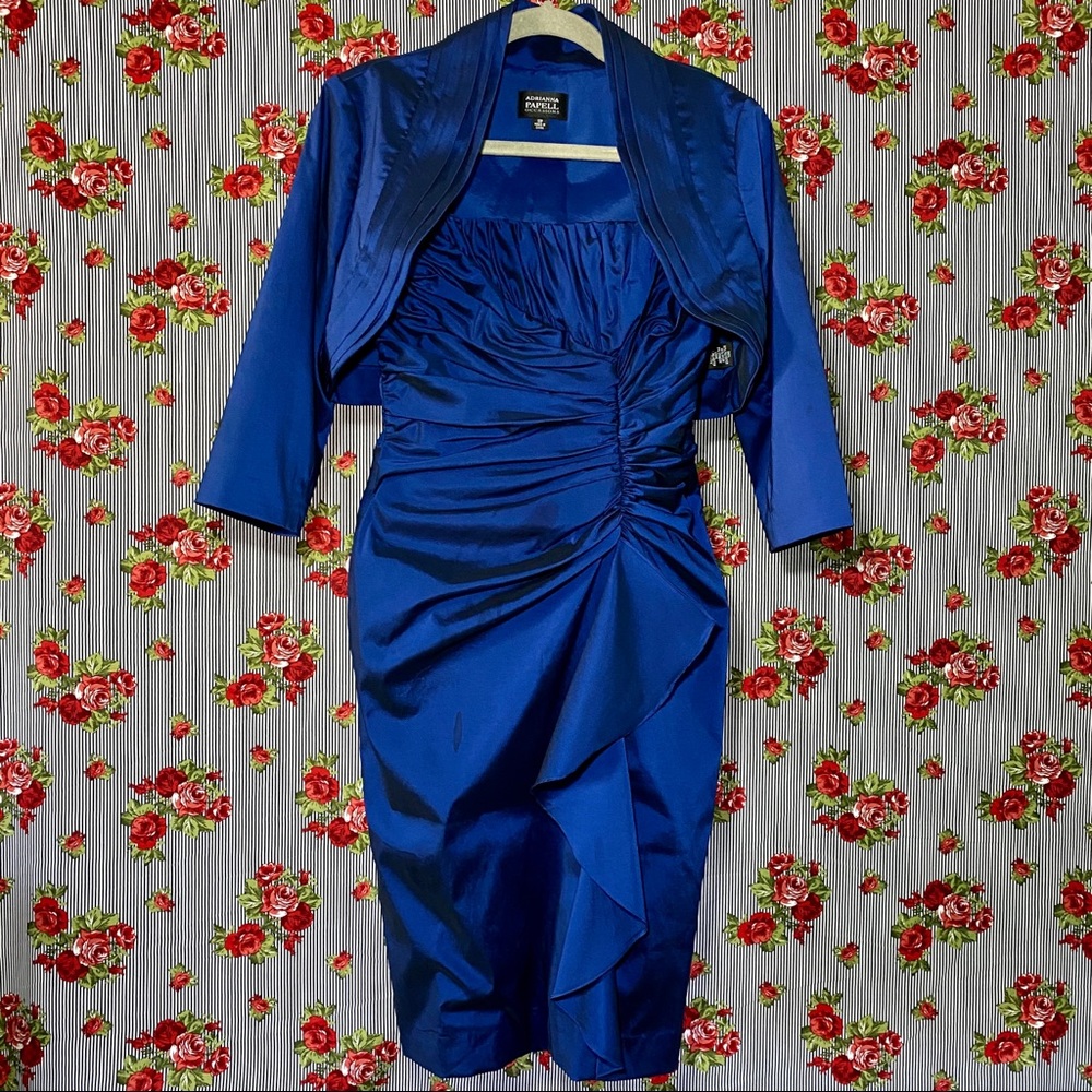 Adrianna Papell Evening Dress with Bolero Set